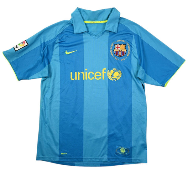 Maillot Extérieur FC Barcelone 2007-09 Nike UNICEF vintage L