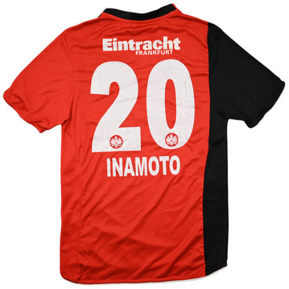 Maillot Eintracht Frankfurt 2007-09 Jako Inamoto vintage domicile