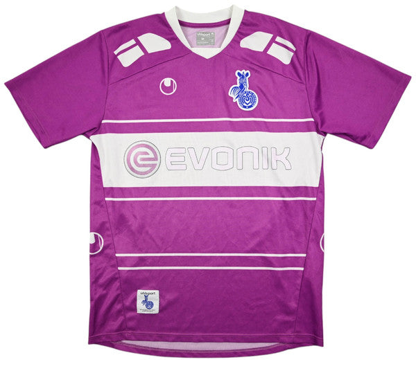 Maillot MSV Duisburg Extérieur 2008-09 Uhlsport Evonik vintage