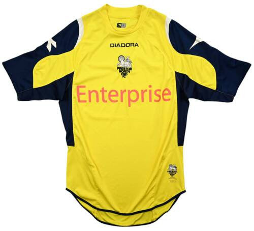 Maillot Preston North End Extérieur Diadora 2008-09 Vintage 9/10