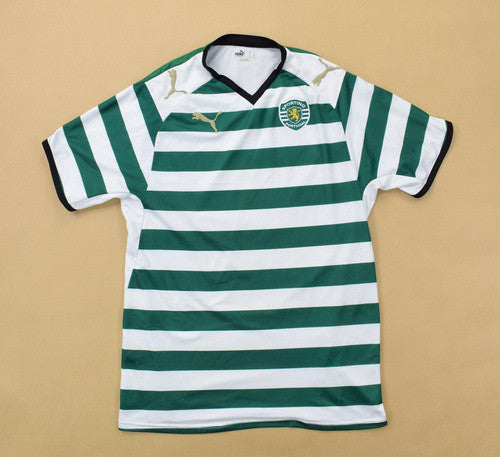 Maillot Sporting CP Domicile Puma 2008-09 Vintage | S