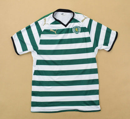 Maillot Sporting CP Domicile Puma 2008-09 Vintage | S