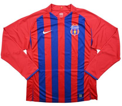 Maillot Steaua Bucarest 2008-09 Nike Domicile Manches Longues Vintage