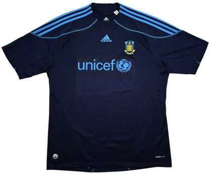 Maillot Brøndby IF Extérieur Adidas 2009-10 Vintage UNICEF