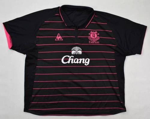 Maillot Everton Extérieur 2009-10 Le Coq Sportif vintage Chang
