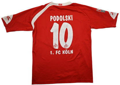 Maillot FC Köln Domicile 2009-10 Reebok Podolski Vintage