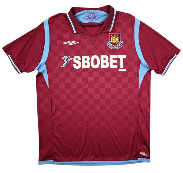 Maillot West Ham United Domicile Umbro 2009-10 Vintage