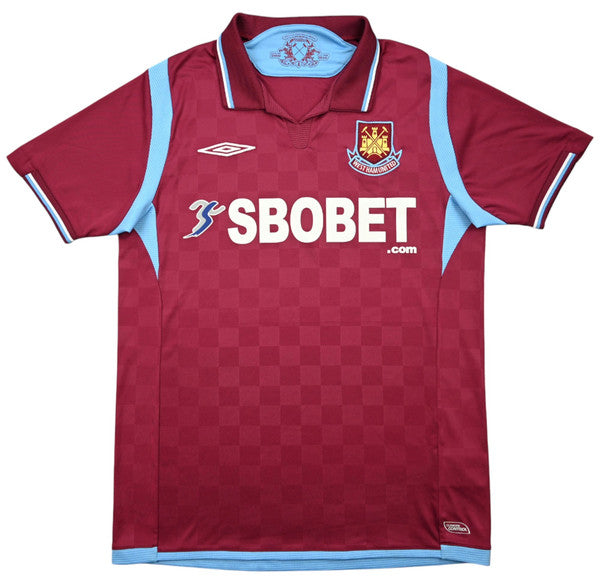 Maillot West Ham United Domicile Umbro 2009-10 vintage