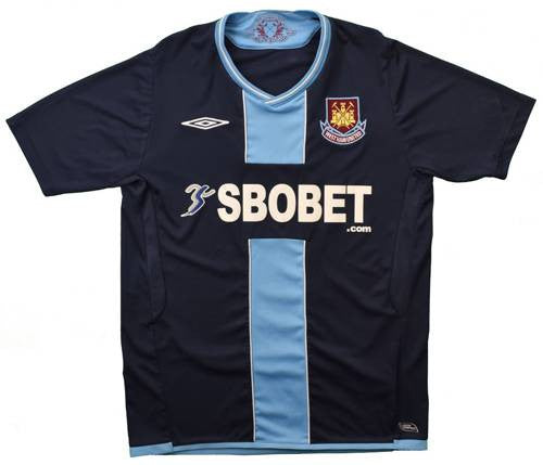 Maillot West Ham United 2009-10 Vintage Authentique