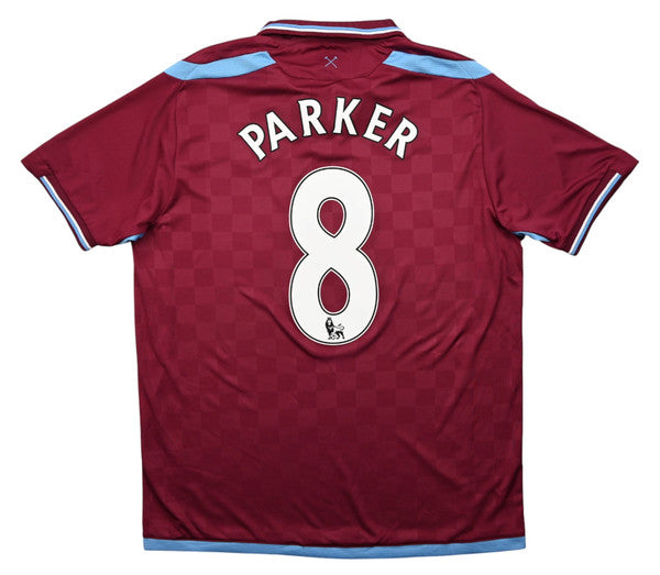 Maillot West Ham United 2009-10 Umbro Parker Domicile Vintage