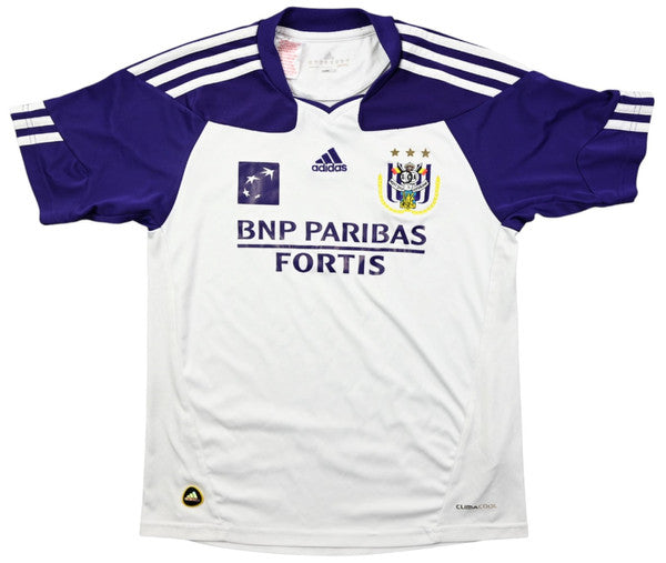 Maillot Extérieur Anderlecht 2010-11 Adidas Vintage | BNP Paribas