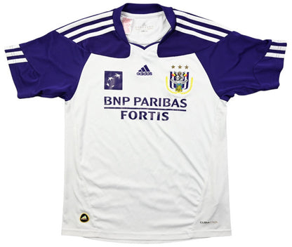 Maillot Extérieur Anderlecht 2010-11 Adidas Vintage | BNP Paribas