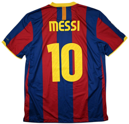 Maillot Barcelona 2010-11 Domicile Nike Messi vintage L - 9/10