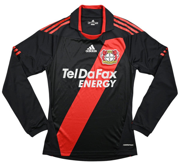 Maillot Bayer Leverkusen Extérieur 2010-11 Player Issue Adidas