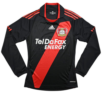 Maillot Bayer Leverkusen Extérieur 2010-11 Player Issue Adidas
