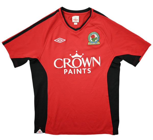 Maillot Blackburn Rovers Domicile 2010-11 Umbro vintage collector