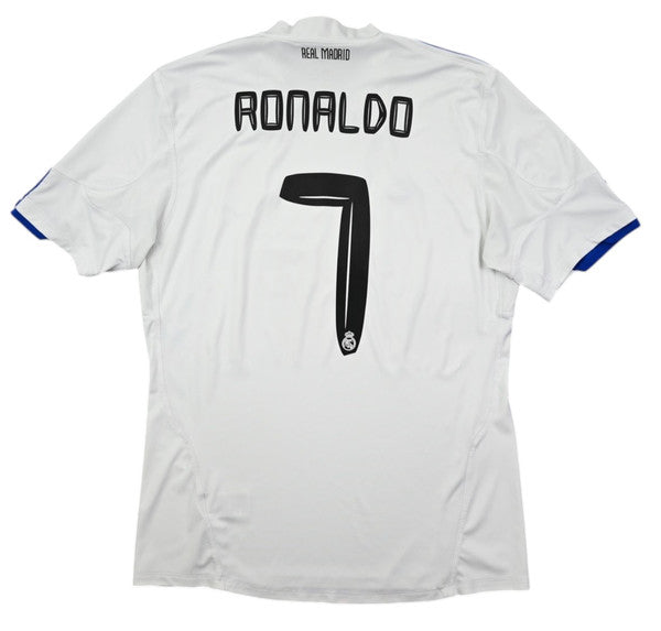 Maillot Real Madrid Extérieur 2010-11 Adidas Ronaldo - L