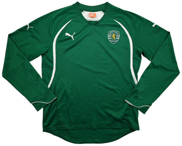 Maillot Sporting CP Domicile Manches Longues Puma 2010-11
