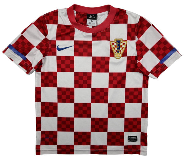 Maillot Croatie Domicile Nike 2010-2012 Vintage - Collector