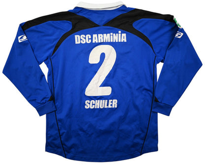 Maillot Arminia Bielefeld Domicile Saller 2011-12 Vintage SCHULER