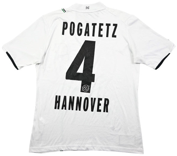 Maillot Hannover 96 Extérieur Jako 2011-12 Pogatetz vintage