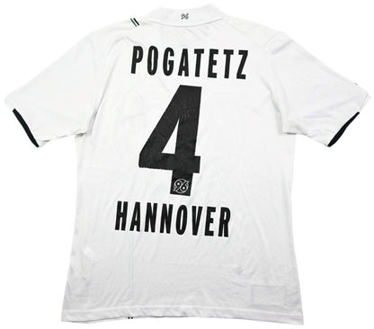 Maillot Hannover 96 Extérieur Jako 2011-12 Pogatetz vintage