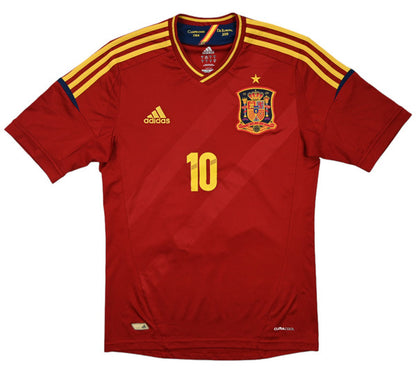 Maillot Espagne Domicile Adidas 2011-12 Fàbregas vintage 9/10