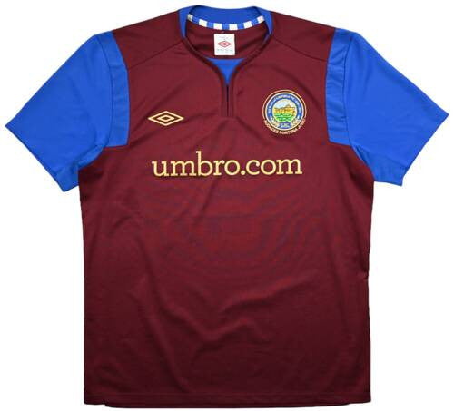 Maillot Linfield FC Domicile Umbro 2011-2013 Vintage 9/10