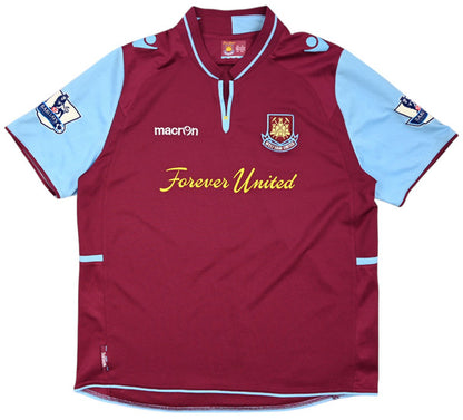 Maillot West Ham Domicile Macron 2012-13 Jarvis Vintage