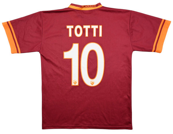 Maillot AS Roma Domicile 2013-14 Totti Vintage Official