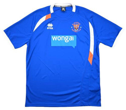 Maillot Blackpool 2013-14 Domicile Errea Vintage XXL