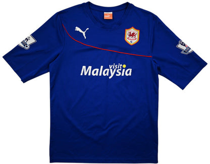 Maillot Cardiff City 2013-14 Domicile Puma Visit Malaysia vintage