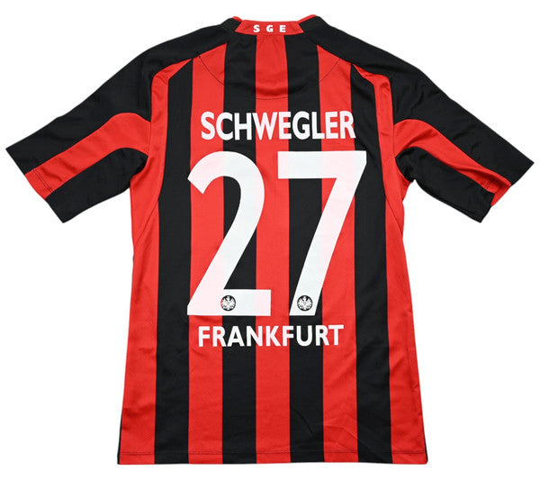 Maillot Eintracht Frankfurt 2013-14 Domicile Jako Schwegler 9/10