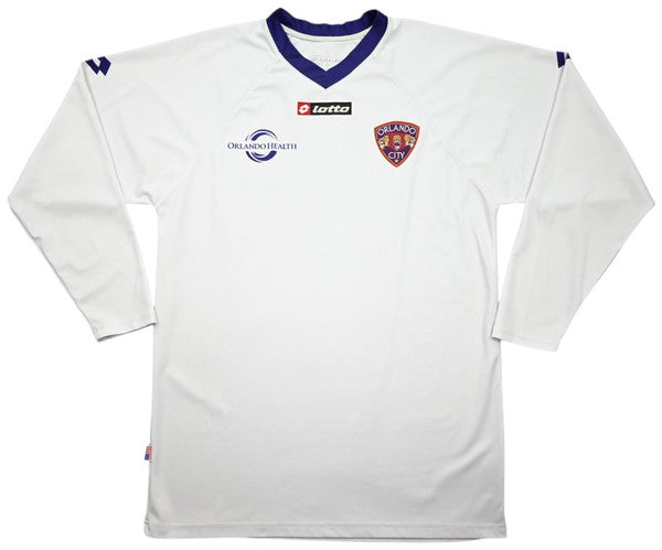 Maillot Orlando City 2013-14 Manches Longues Lotto Domicile Vintage