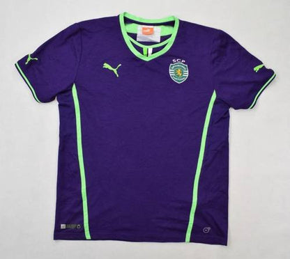 Maillot Extérieur Sporting Portugal 2013-14 Puma Vintage L