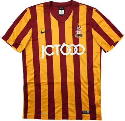 Maillot Bradford City Domicile Nike 2014-15 Vintage - Condition 9/10