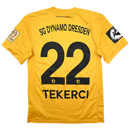 Maillot Dynamo Dresden Domicile Nike 2014-15 Tekerci vintage 9/10