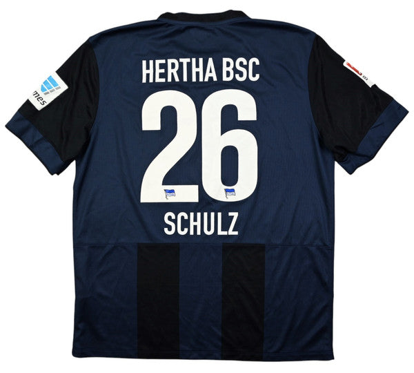 Maillot Hertha Berlin Domicile Nike 2014-15 Schulz vintage 9/10
