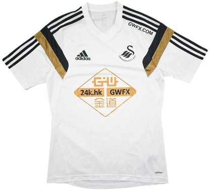 Maillot Swansea City Domicile Adidas 2014-15 Vintage - Collector