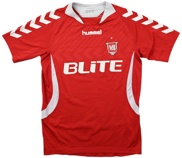 Maillot Vejle BK Domicile Hummel 2014-15 vintage collector