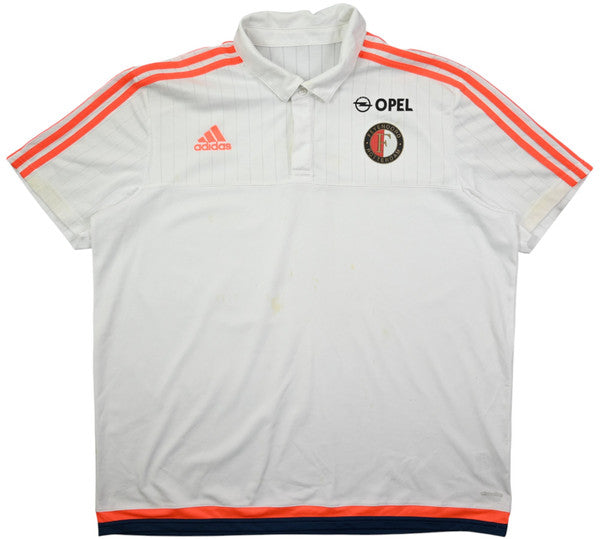 Maillot Extérieur Feyenoord 2015-16 Adidas Vintage XXL