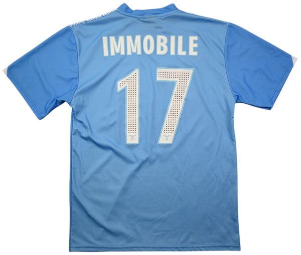 Maillot Lazio 2015-16 Immobile Domicile Vintage – Taille M