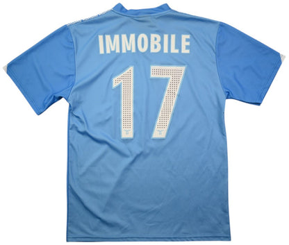 Maillot Lazio 2015-16 Immobile Domicile Vintage – Taille M
