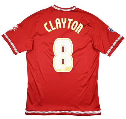 Maillot Middlesbrough Domicile Adidas 2015-16 Clayton vintage