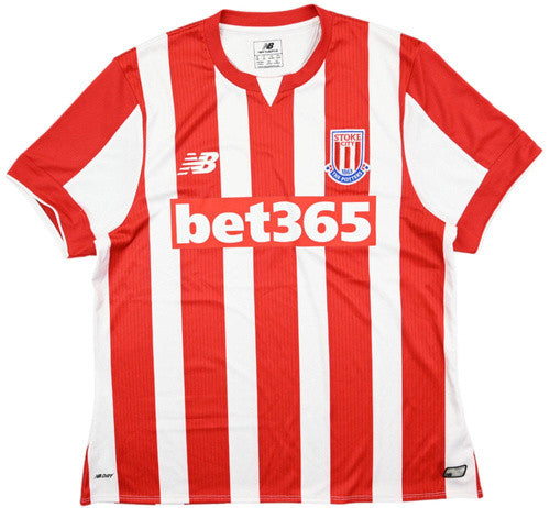 Maillot Stoke City 2015-16 New Balance Domicile Femme Vintage