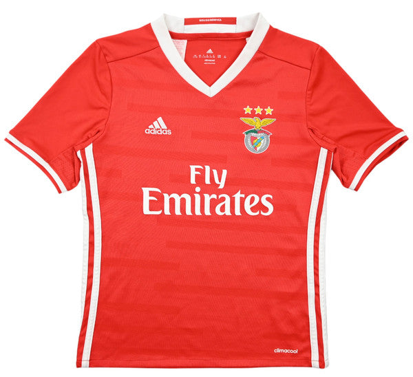 Maillot Benfica Domicile 2016-17 Adidas Fly Emirates vintage