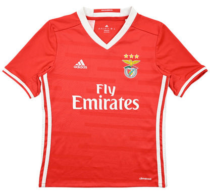 Maillot Benfica Domicile 2016-17 Adidas Fly Emirates vintage