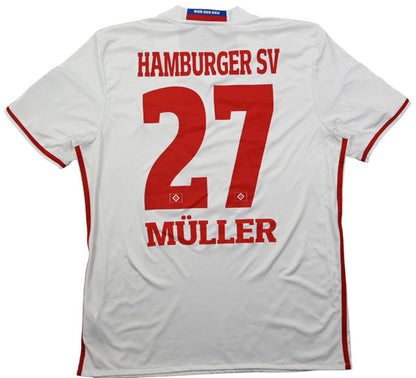 Maillot Hamburg 2016-17 Adidas Domicile Müller vintage
