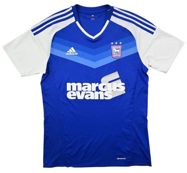 Maillot Ipswich Town Domicile Adidas 2016-17 Vintage - 9/10