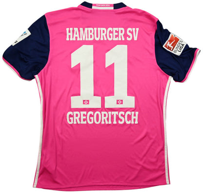 Maillot Hamburg Extérieur Adidas 2016-18 Gregoritsch vintage